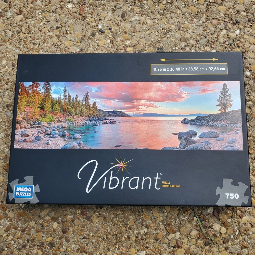 Mega Puzzles Vibrant Panoramic Outdoor Scenery Jigsaw 750 Pieces
